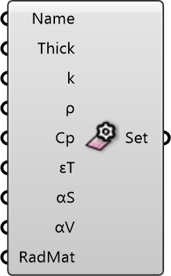 Surface Settings Component